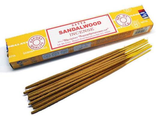Sandalwood Incense Sticks (12 Pack) (15 g box)